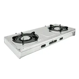 Плита газова Domotec MS 6606 2 конфорки - мініатюра 4