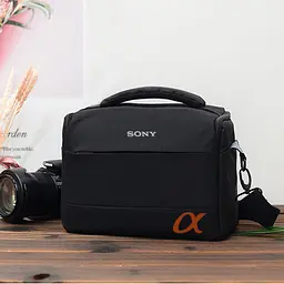 Сумка для фотоапарата Sony α, протиударний чохол Sony Alpha Чорний (IBF064B1)