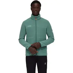 Флісова кофта Mammut Innominata Light ML Jacket Men S Dark jade - мініатюра 2