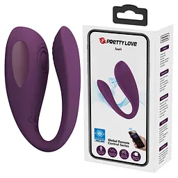 Вібростимулятор PRETTY LOVE Aari, 10 vibration functions Mobile APP Long-distance Control 10 thumpin PRETTY LOVE BI-300076HP 100143 - мініатюра 1