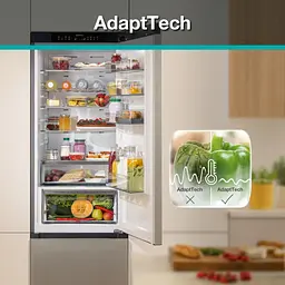Холодильник Gorenje з нижн. мороз. камерою, 203х66х60см, 2 двері, 283(130) л, А+, Total NF, Зона св-ті, Інвертор, Зовн. Дисп, Wi-Fi, білий - мініатюра 7