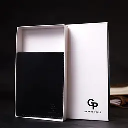 Шкіряний чоловічий гаманець GRANDE PELLE 12х14,5х1 см acs0026939 - мініатюра 8