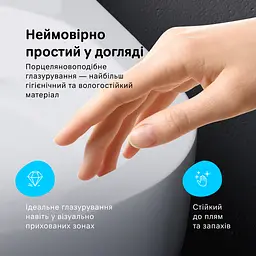 Унітаз-компакт AM.PM Pride Aquaspin із сидінням з мікроліфтом CPA8900SC - мініатюра 7