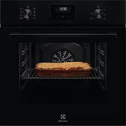 Electrolux Духовий шафа Electrolux електричний, 65л, A, дисплей, конвекція, телескопічні напрямні, чорний