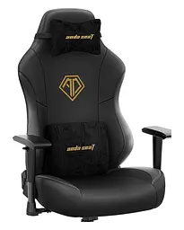 Крісло для геймерів Anda Seat Phantom 3 Size L Black/Gold (AD18Y-06-B-PV/C) - мініатюра 5