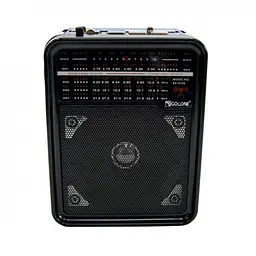 Радіоприймач з USB-виходом GOLON RX-9100 Чорний із синій - мініатюра 3