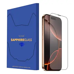 Скло захисне iLera Sapphire Ultra + Glass iPhone 16 Pro Max (ILSPDL16PRMAX)