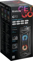 Портативна акустика Defender G70 12Вт, Black (65171) - мініатюра 5
