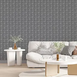 Панель стінова Sticker Wall 3D 700х770х2мм Срібло SW-00001908 - мініатюра 5