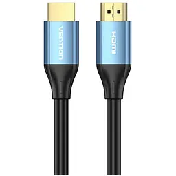 Кабель HDMI M - M, 12.0 м, V1.4, 4K 60Гц,PVC, Aluminum alloy Type синій Vention - мініатюра 2