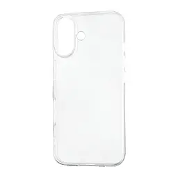 Чохол Silicone Case WS iPhone 16 Прозорий
