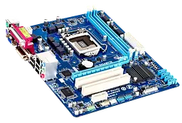 Материнська плата Gigabyte GA-H61M-S2PV rev.2.2 LGA 1155 (GA-H61M-S2PV REV.2.2) Б/В - мініатюра 2