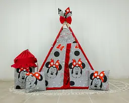 Вігвам для дівчинки Minnie style + кошик для іграшок - мініатюра 5