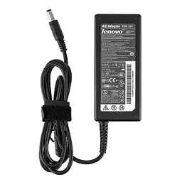 Блок живлення для ноутбука Lenovo 20V 3.25A 65W 5.5x2.5мм 3 hole прямий роз'єм чорний (без кабелю!) - мініатюра 2