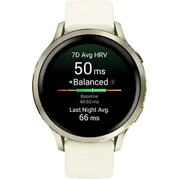 Смарт-годинник Garmin Venu 4, 41 мм Lunar Gold with Bone Silicone Band 010-03013-00 [146404] - мініатюра 3