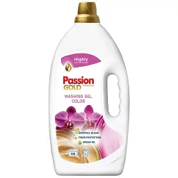 Гель для прання кольорових речей Passion Gold Professional Washing Gel Color (4 л / 100 прань)