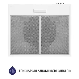 Витяжка плоска Minola HPL 613 WH - мініатюра 5