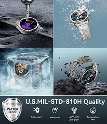 Годинник Oukitel BT12 Grey - мініатюра 9