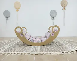 Дитяча гойдалка балансир з матрасиком Unicorn - мініатюра 2