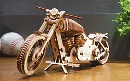 Механічний 3D Пазл Ukrainian Gears Байк VM-02, 189 елементів (70051) - мініатюра 11
