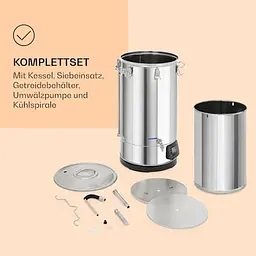 Пивоварня побутова Klarstein Mundschenk 3XL 65л (10035022) - мініатюра 6