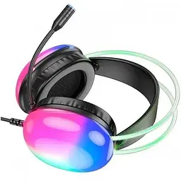 Навушники ігрові Hoco W109 Plus Rich channel gaming headphones RGB 6942007609029 - мініатюра 3