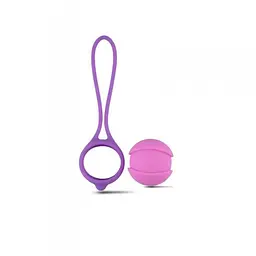 Вагінальна кулька Palline Vaginali Bi-Balls Single Purple MSX 1-00802733 98995 - мініатюра 3