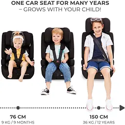 Автокрісло Kinderkraft Safety Fix 2 i-Size Grey KCSAFI02GRY0000 (00-00305219) - мініатюра 15