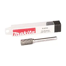 Фреза твердосплавна по металу 10x20x6мм SA Makita B-52722 - мініатюра 5