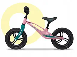Біговел Lionelo Bart Tour Pink Bubblegum - мініатюра 3