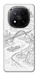 TPU чохол Demsky Dnipro spirit для Xiaomi Redmi Note 14 Pro+ 5G