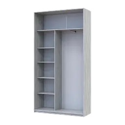 Шафа-купе Doros Сіті Лайт Сосна Натті 2 ДСП 120х45х225 (80736496) - мініатюра 2