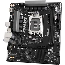 AsRock H810M-H (1851/H810, 2*DDR5, PCIex16, HDMI, 4xSATA, M.2, Glan, 7.1ch, mATX) - мініатюра 2