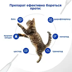 Краплі протипаразитні Modes Selavet для собак та котів від 0.5 кг до 2.5 кг 0.25 мл - мініатюра 3