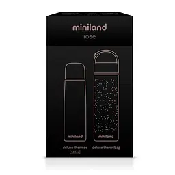 Термос Miniland Deluxe Thermos Rose з термосумкою, рожевий, 500 мл (89257) - мініатюра 4