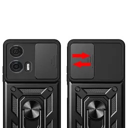 Панель BeCover Military для Motorola Edge 50 Fusion Black (712162) - мініатюра 3