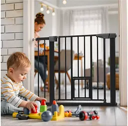 Бар’єр міжкімнатний-сходовий Tulano Guardian 2.0 Black 75-96 см - мініатюра 2