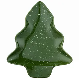 Блюдо Ardesto Christmas New Year's кераміка 22х19 см (AR3089)