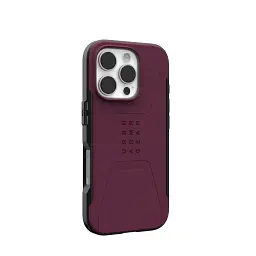 Чохол-накладка Urban Armor Gear Civilian Magsafe для Apple iPhone 16 Pro Bordeaux (114444119049) - мініатюра 2
