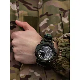 Чоловічий наручний годинник Besta Military з компасом (Камуфляж) - мініатюра 6