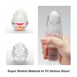Мастурбатор-яйце Tenga Keith Haring Street Egg - мініатюра 3