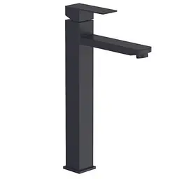 Змішувач для раковини Zerix KUB-001-High Black (ZX4846)