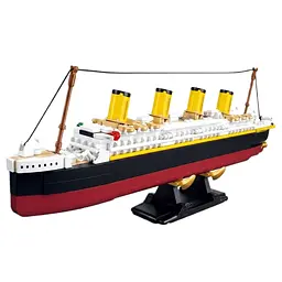 Конструктор M38-B1551 SLUBAN "Лайнер Титанік" 38,5см 1:700 378деталей в коробці 30-23,5-9см (6903317819850) - мініатюра 2