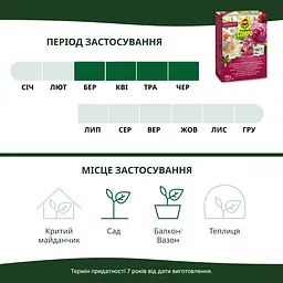 Комплексе добриво для троянд з повільним вивільненням поживних речовин COMPO 0.85 кг - мініатюра 4