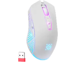 Миша бездротова Defender Pandora GM-502 LED White (52502) - мініатюра 2