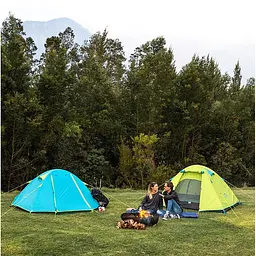 Намет Naturehike P-Series NH18Z033-P тримісний 210T/65D блакитний - мініатюра 5