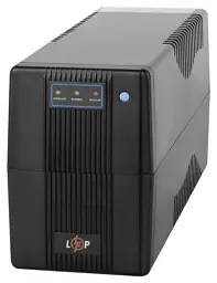 Джерело безперебійного живлення LogicPower LPM-700VA-P Black, 700 ВА, 490 Вт
