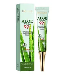 Крем для шкіри навколо очей зміцнювальний Bioaqua Aloe Vera Eye Cream 99 Hydrating Soothing 20 мл