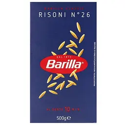 Уцінка. Вироби макаронні Barilla Рісоні №26 500 г (903663) - мініатюра 2