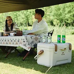 Туристичний холодильник Naturehike CNH22CJ10001 45 л бежевий - мініатюра 6